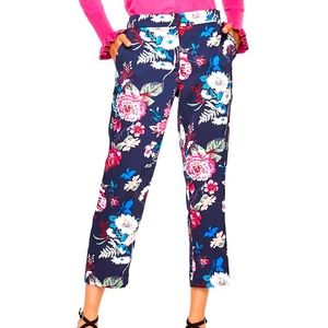 NWT LOFT satin floral pants